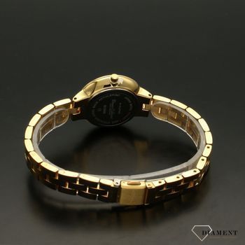 Zegarek damski BRUNO CALVANI złoty srebrna tarcza BC9596 GOLD. Zegarek damski w złotej kolorystyce ze srebrną tarczą. Zegarek damski wyposażony w mechanizm kwarcowy zasilany na baterię (1).jpg